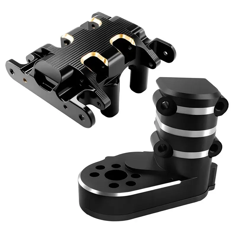 WOWFU-Black Brass Skid Plate Transmission Housing Accessories For 1/30 SCX30 Upgrade Parts RC
WOWFU-Black Brass Skid Plate Transmission Housing Accessories For 1/30 SCX30 Upgrade Parts RC