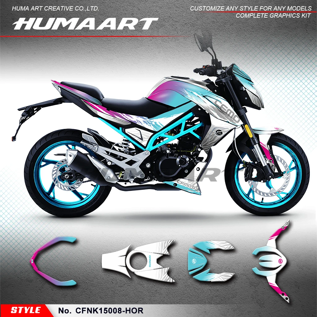 Наклейки HUMAART Racing для CFMOTO 150 NK 150 150NK CF MOTO, по индивидуальному заказу, CFNK15008-HOR
Наклейки HUMAART Racing для CFMOTO 150 NK 150 150NK CF MOTO, по индивидуальному заказу, CFNK15008-HOR