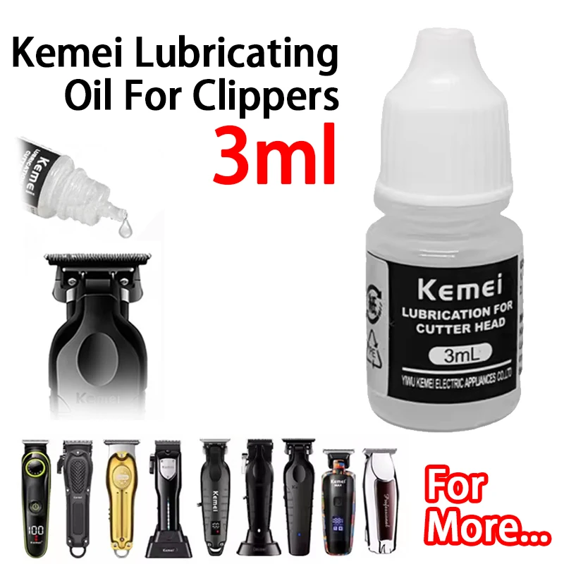 Hair Clipper Shaver Maintenance Oil Lubricant Sewing Prevent Hair Oil Trimmer Rusting for Kemei Km-2299 KM-2296 KM-5090 KM-1071
Hair Clipper Shaver Maintenance Oil Lubricant Sewing Prevent Hair Oil Trimmer Rusting for Kemei Km-2299 KM-2296 KM-5090 KM-1071