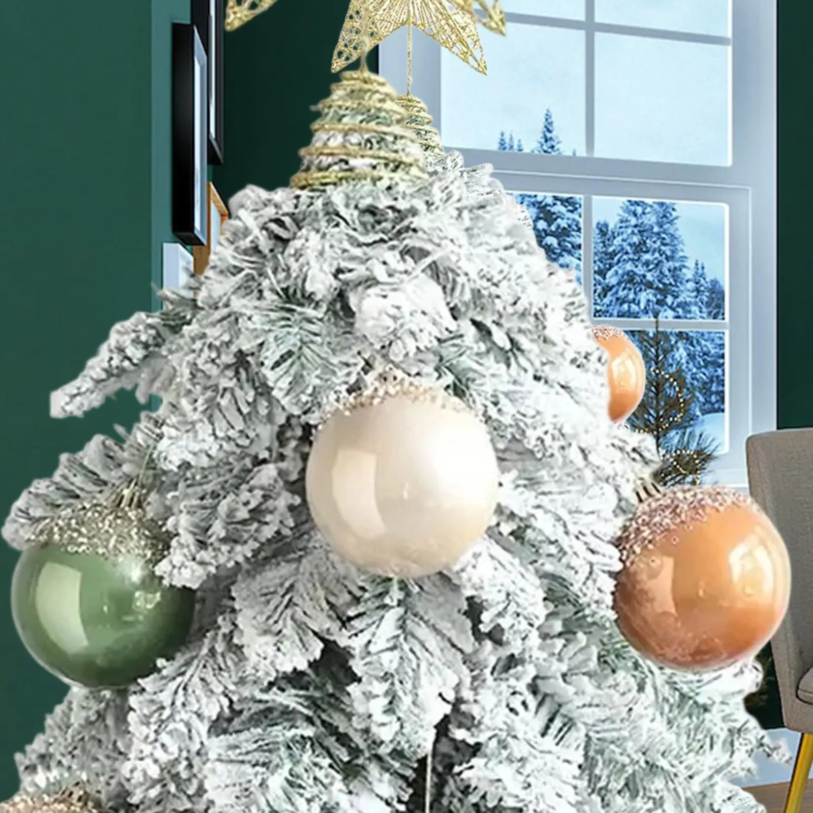 3 шт. подвески в виде рождественских шаров, блестящие рождественские безделушки, подвесные шары, елочные украшения для праздничной вечеринки в фермерском доме
3 шт. подвески в виде рождественских шаров, блестящие рождественские безделушки, подвесные шары, елочные украшения для праздничной вечеринки в фермерском доме