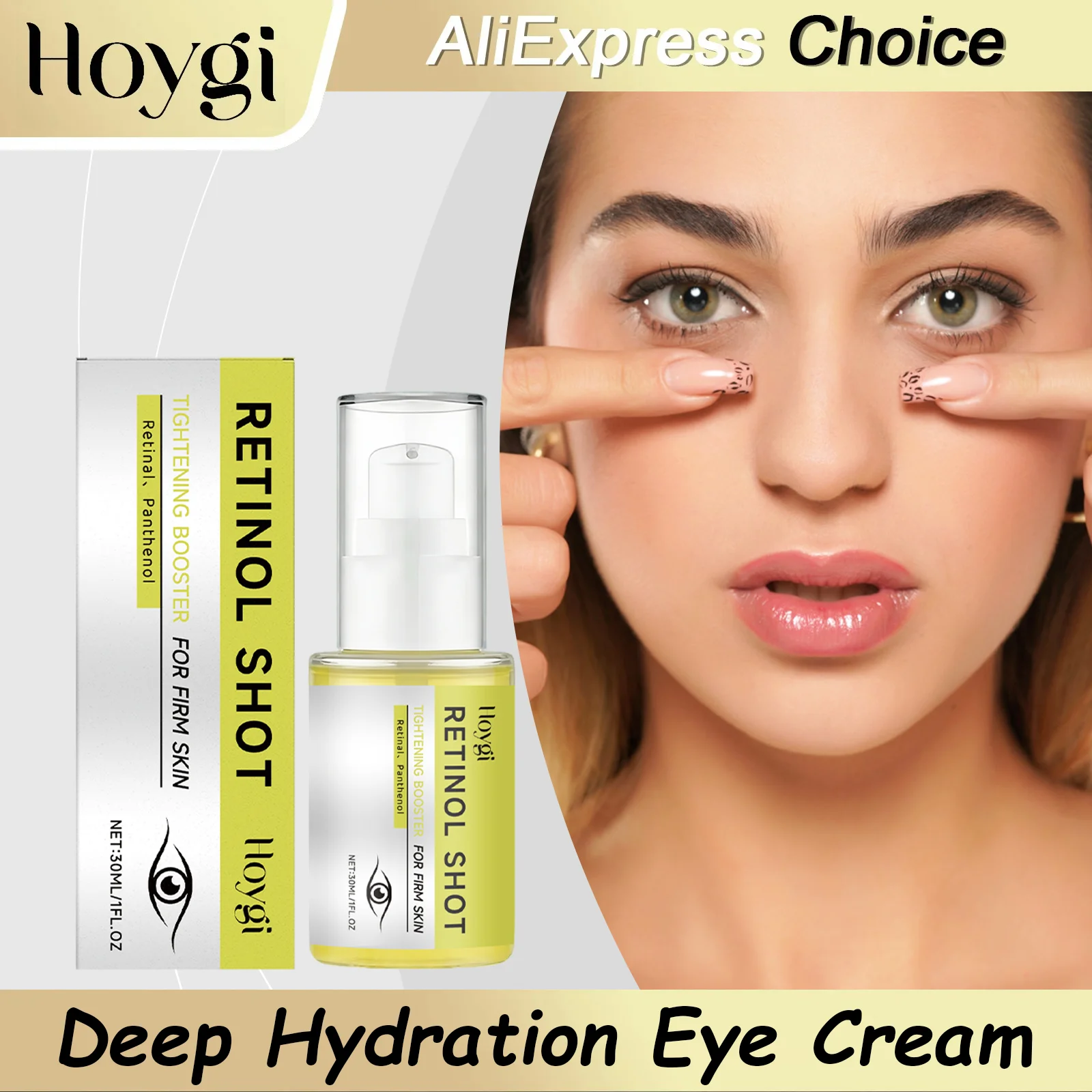 Сыворотка для глаз HOYGI с ретинолом, увлажняющая, подтягивающая, осветляющая темные круги, укрепляющая, увлажняющая, разглаживающая мелкие морщины
Сыворотка для глаз HOYGI с ретинолом, увлажняющая, подтягивающая, осветляющая темные круги, укрепляющая, увлажняющая, разглаживающая мелкие морщины