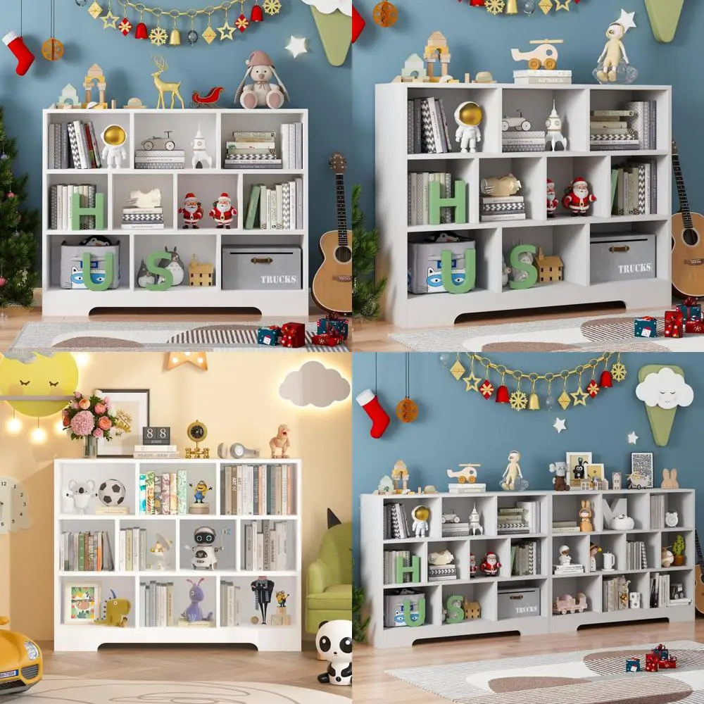3-Tier Wooden Cube Storage Bookshelf, White, Suitable for Home Office, Bedroom, Living Room
3-Tier Wooden Cube Storage Bookshelf, White, Suitable for Home Office, Bedroom, Living Room