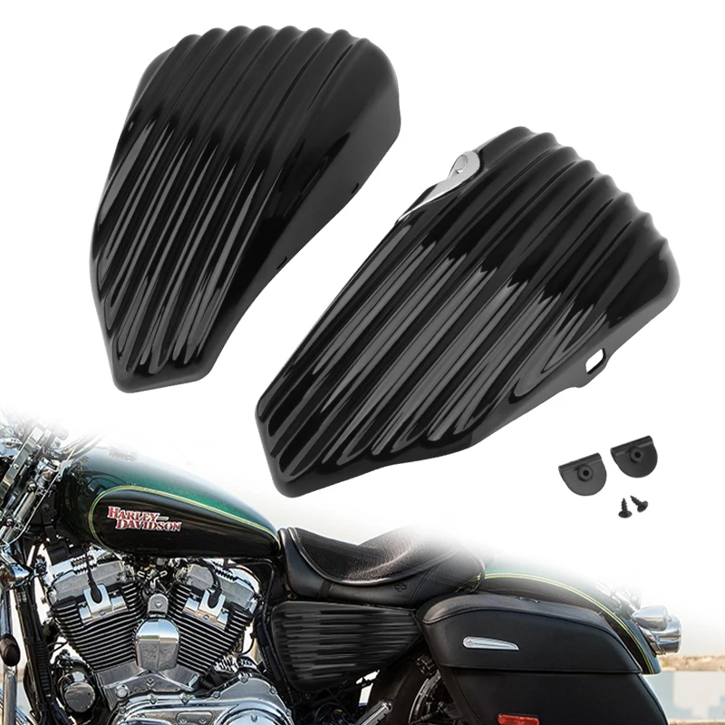 Motorcycle Left Right Side Battery Cover Guard Accessories For Harley Sportster 883 1200 XL 2004-2013 For Fairing Battery Cover
Motorcycle Left Right Side Battery Cover Guard Accessories For Harley Sportster 883 1200 XL 2004-2013 For Fairing Battery Cover