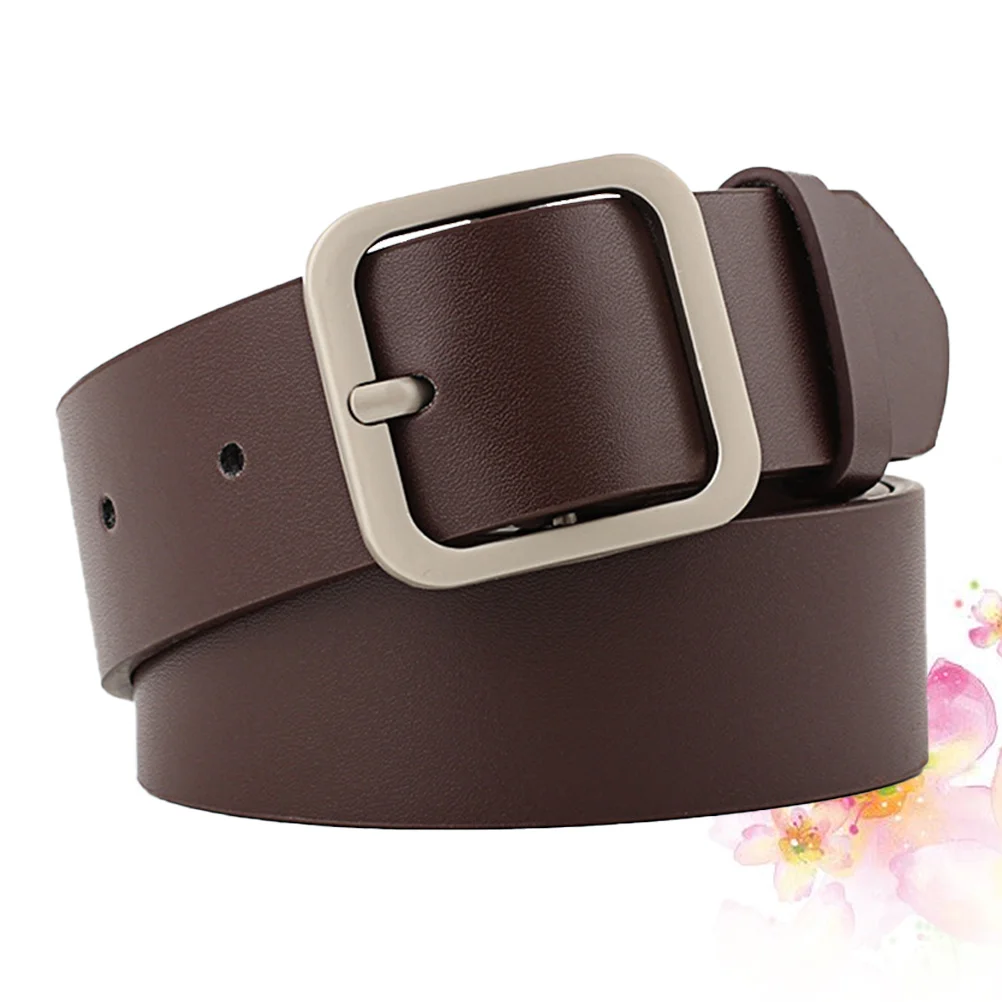 1Pcs Women Belt Square Buckle Adjustable Casual Use Waist Or Hips 110cm Length 3.3cm Width Khaki Gold Stylish Gift
1Pcs Women Belt Square Buckle Adjustable Casual Use Waist Or Hips 110cm Length 3.3cm Width Khaki Gold Stylish Gift