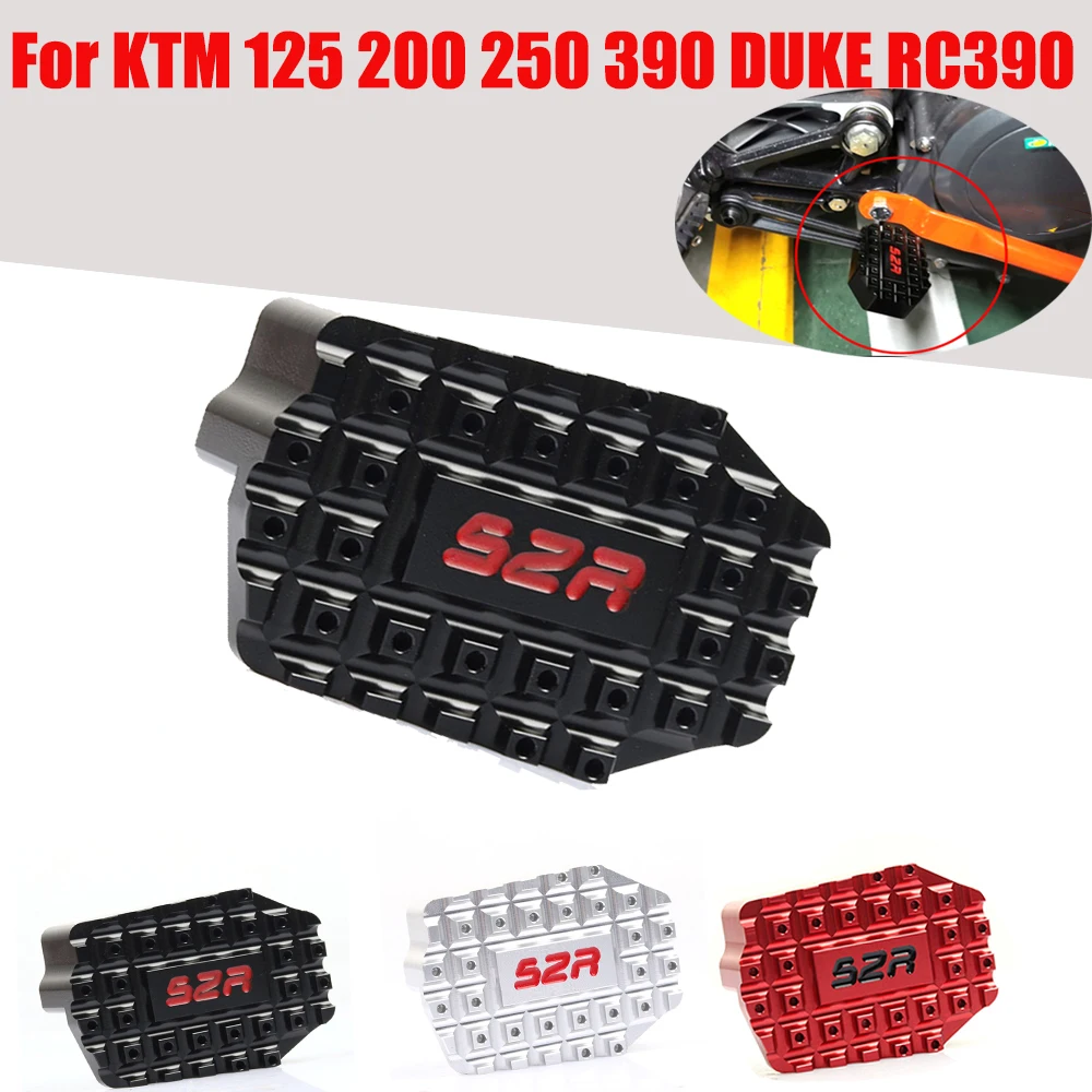 For KTM DUKE 125 200 250 390 DUKE RC390 Accessories Rear Foot Brake Lever Pedal Extender Brake Foot Pegs Pad Enlarge Extension
For KTM DUKE 125 200 250 390 DUKE RC390 Accessories Rear Foot Brake Lever Pedal Extender Brake Foot Pegs Pad Enlarge Extension