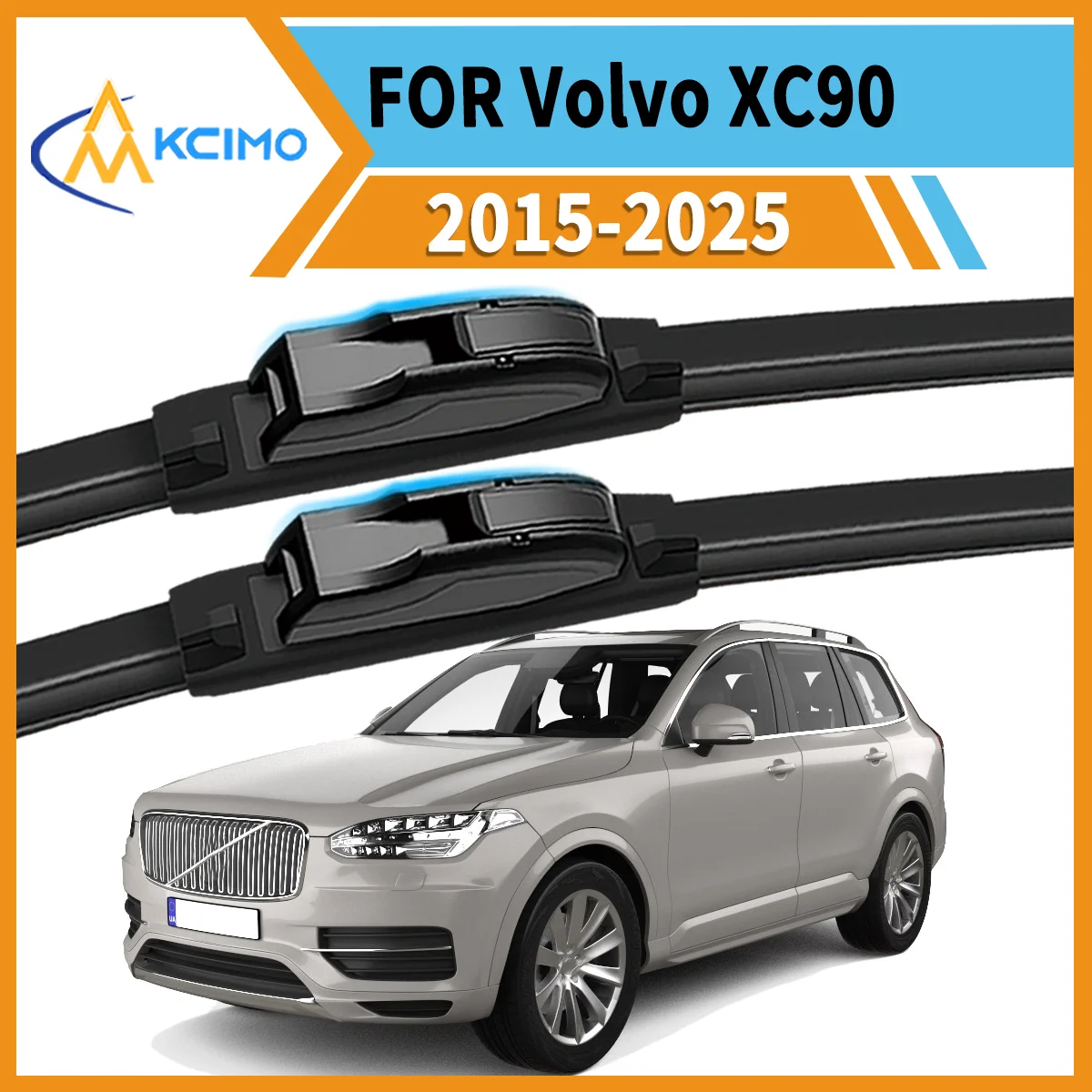 Crystal Clear Every Drive 2-Pack Wiper Blades For Volvo XC90 2015-2025 All-Weather Reliability Reduced Noise Enhanced Safety
Crystal Clear Every Drive 2-Pack Wiper Blades For Volvo XC90 2015-2025 All-Weather Reliability Reduced Noise Enhanced Safety