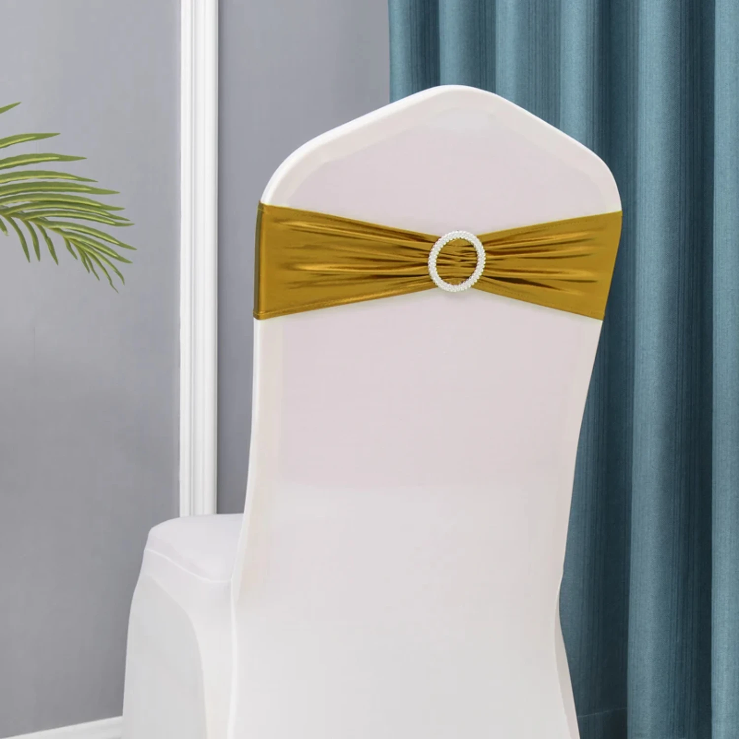 50PCs/lot Wedding Chair Decoration Metallic Gold Chair Sashes Knot Bands Chair Bows Wedding Party Banquet Event Chair Decors
50PCs/lot Wedding Chair Decoration Metallic Gold Chair Sashes Knot Bands Chair Bows Wedding Party Banquet Event Chair Decors
