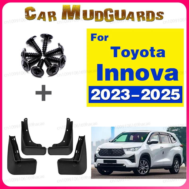 4x for Toyota Innova AG10 Kijang Innova Zenix Suzuki Invicto 2023 2024 2025 Mud Flaps Splash Guards Mudguards Parts Accessories
4x for Toyota Innova AG10 Kijang Innova Zenix Suzuki Invicto 2023 2024 2025 Mud Flaps Splash Guards Mudguards Parts Accessories