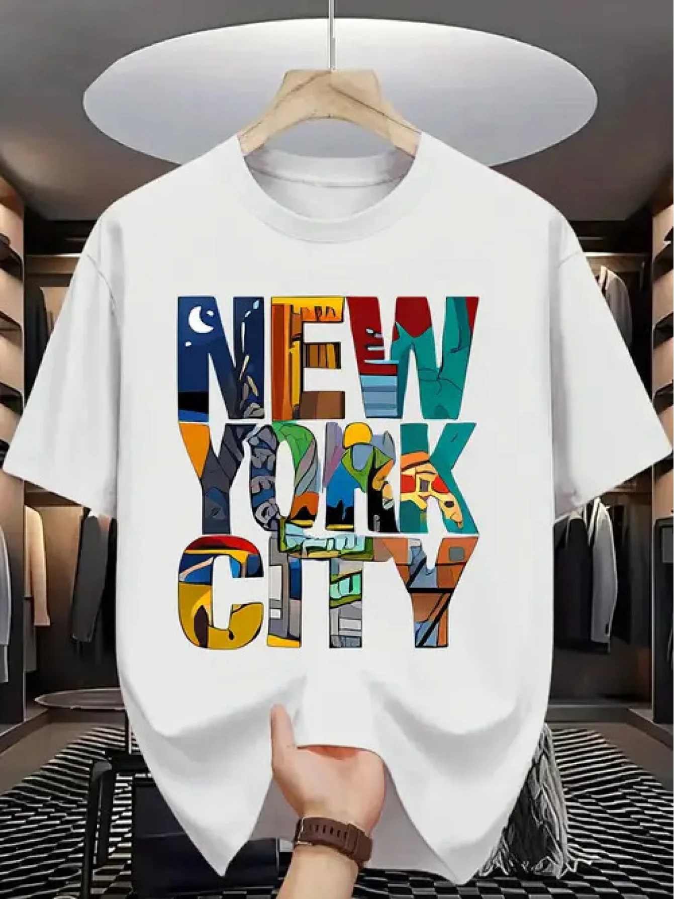 Summer fashion short-sleeved casual round-neck breathable T-shirts for men and women are comfortable, fashionable and versatile
Summer fashion short-sleeved casual round-neck breathable T-shirts for men and women are comfortable, fashionable and versatile