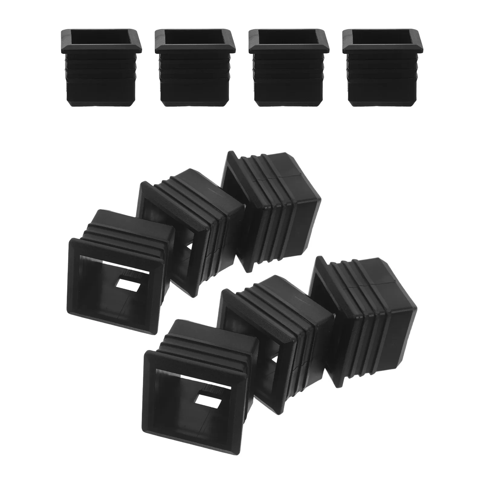 10Pcs Square Tube Insert Adapter Plastic Reducer Sleeve 40x40mm to 30x30mm for Display Racks Warehouse Equipment Gym Frame
10Pcs Square Tube Insert Adapter Plastic Reducer Sleeve 40x40mm to 30x30mm for Display Racks Warehouse Equipment Gym Frame