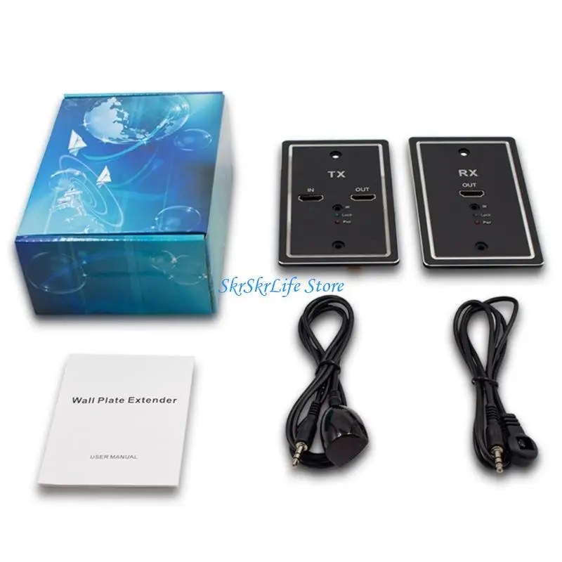 E65E High Definition HDTV Extender via Networking Cable Wall Plate Mount IR Control for Stable 1080P Video
E65E High Definition HDTV Extender via Networking Cable Wall Plate Mount IR Control for Stable 1080P Video