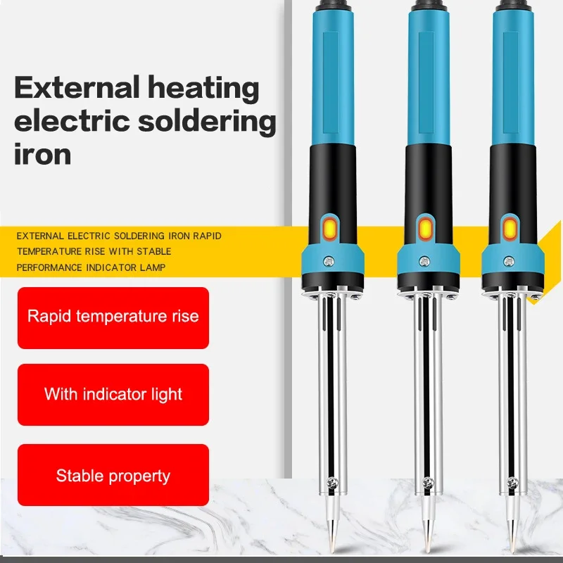 Electric Soldering Iron 30W 40W 60W Internal Heat Adjustable Temperature Welding Electric Maintenance Welding Tool
Electric Soldering Iron 30W 40W 60W Internal Heat Adjustable Temperature Welding Electric Maintenance Welding Tool
