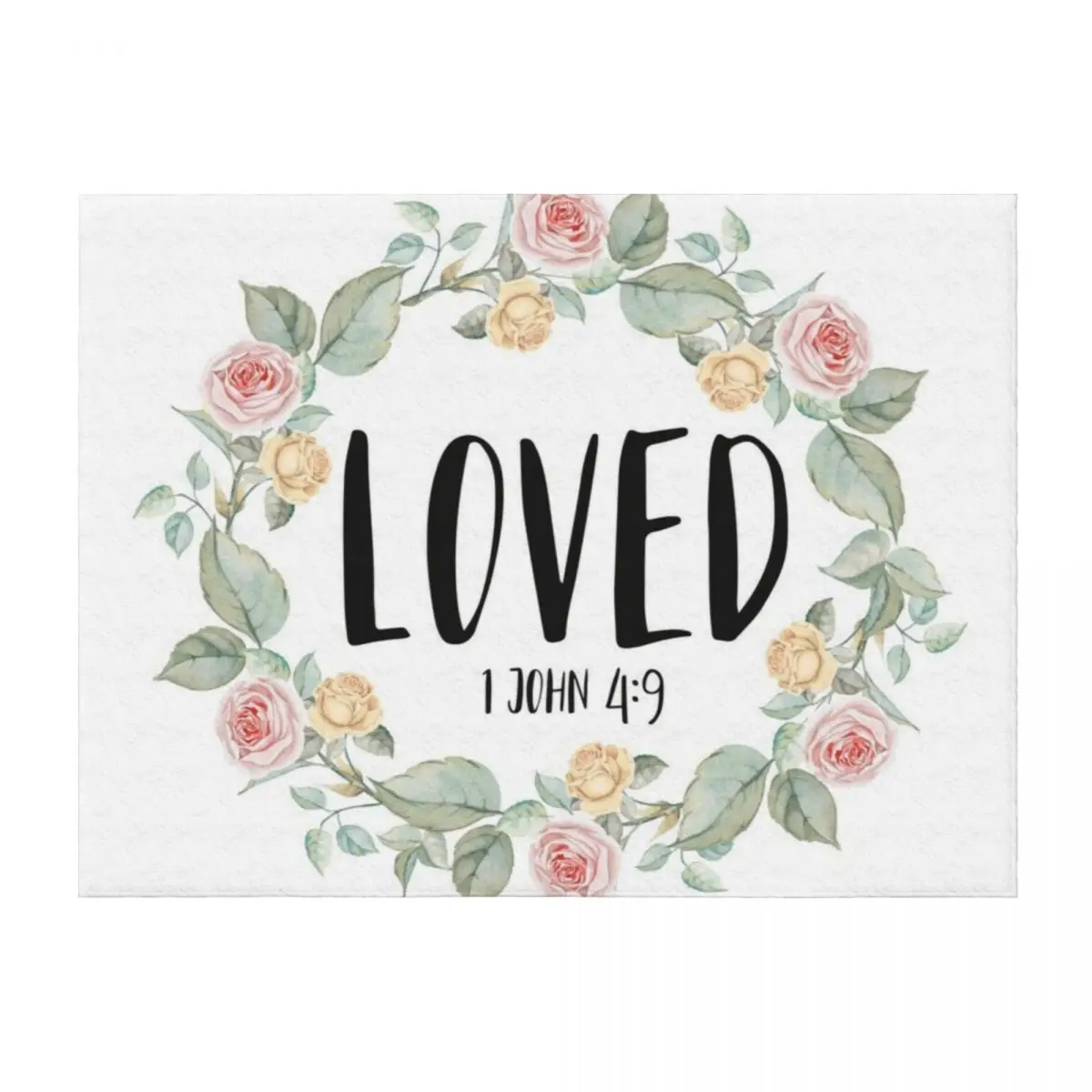 Loved - 1 John 4:9 - Bible Verse Throw Blanket Luxury Throw christmas decoration cosplay anime Luxury Brand Blankets 
Loved - 1 John 4:9 - Bible Verse Throw Blanket Luxury Throw christmas decoration cosplay anime Luxury Brand Blankets