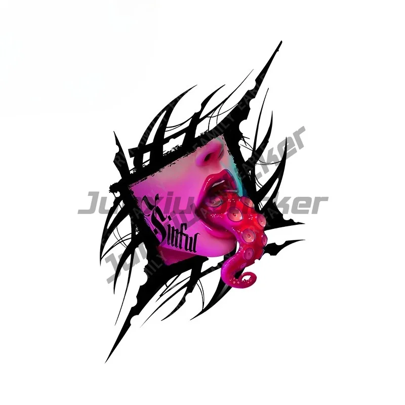 Long Octopus Tentacles Tongue Car Stickers Devil Anime Windshield Decal Surfboard Trunk Car Styling Vinyl JDM Decor
Long Octopus Tentacles Tongue Car Stickers Devil Anime Windshield Decal Surfboard Trunk Car Styling Vinyl JDM Decor