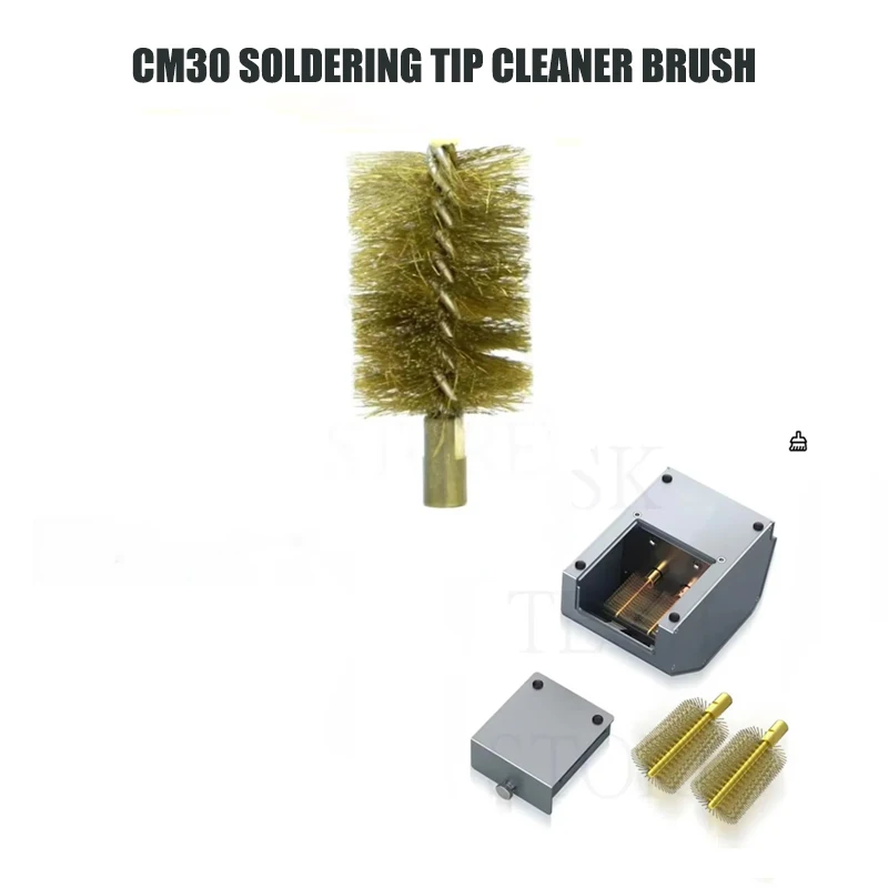 Iron Tip Copper Brush Aixun CM30 2000pcs 0.01mm Ultra-fine Automatic Desoldering Cleaning Mobile Phone Maintenance Tool.
Iron Tip Copper Brush Aixun CM30 2000pcs 0.01mm Ultra-fine Automatic Desoldering Cleaning Mobile Phone Maintenance Tool.