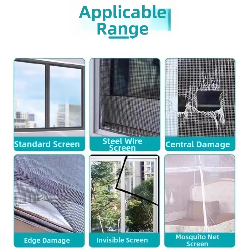 Waterproof Window Screen Repair Tape Self-Adhesive Strong Adsorption Force Repair Patch Stickers Free-form Cutting Insect Proof
Waterproof Window Screen Repair Tape Self-Adhesive Strong Adsorption Force Repair Patch Stickers Free-form Cutting Insect Proof