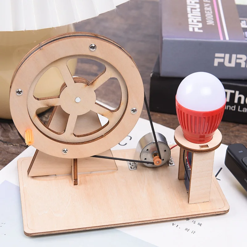 DIY Mini Hand Crank Generator Intelligence Development Science Experiment Kit & Education Model Toy For Children Gift Toy
DIY Mini Hand Crank Generator Intelligence Development Science Experiment Kit & Education Model Toy For Children Gift Toy