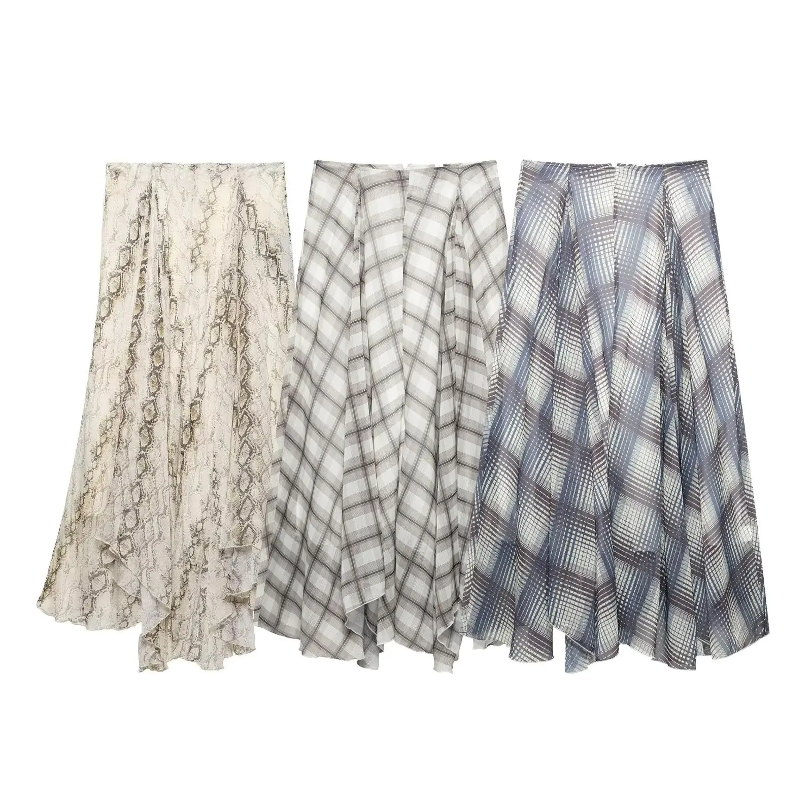 PB&ZA2025 Summer New Product Women's Casual Versatile Vacation Style Pattern Half Body Skirt Long Elegant A-line Half Skirt
PB&ZA2025 Summer New Product Women's Casual Versatile Vacation Style Pattern Half Body Skirt Long Elegant A-line Half Skirt