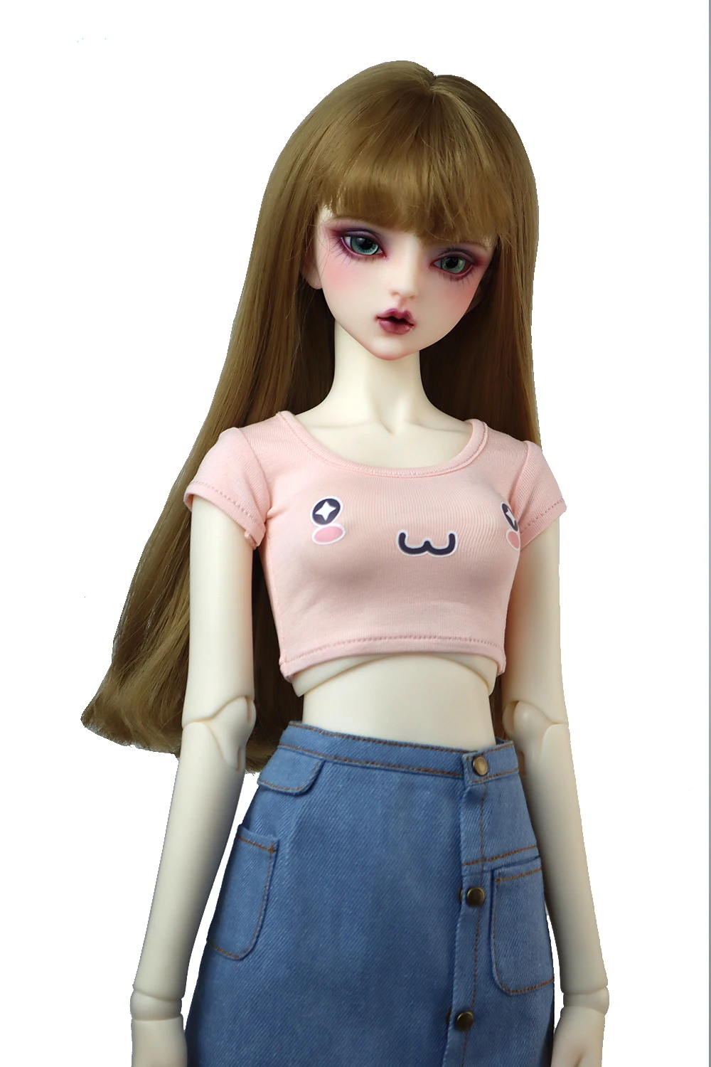 1/3 1/4 BJD Одежда DD SD DDL MSD Кукла Модная мини-футболка с высокой талией Подарок для девочки
1/3 1/4 BJD Одежда DD SD DDL MSD Кукла Модная мини-футболка с высокой талией Подарок для девочки