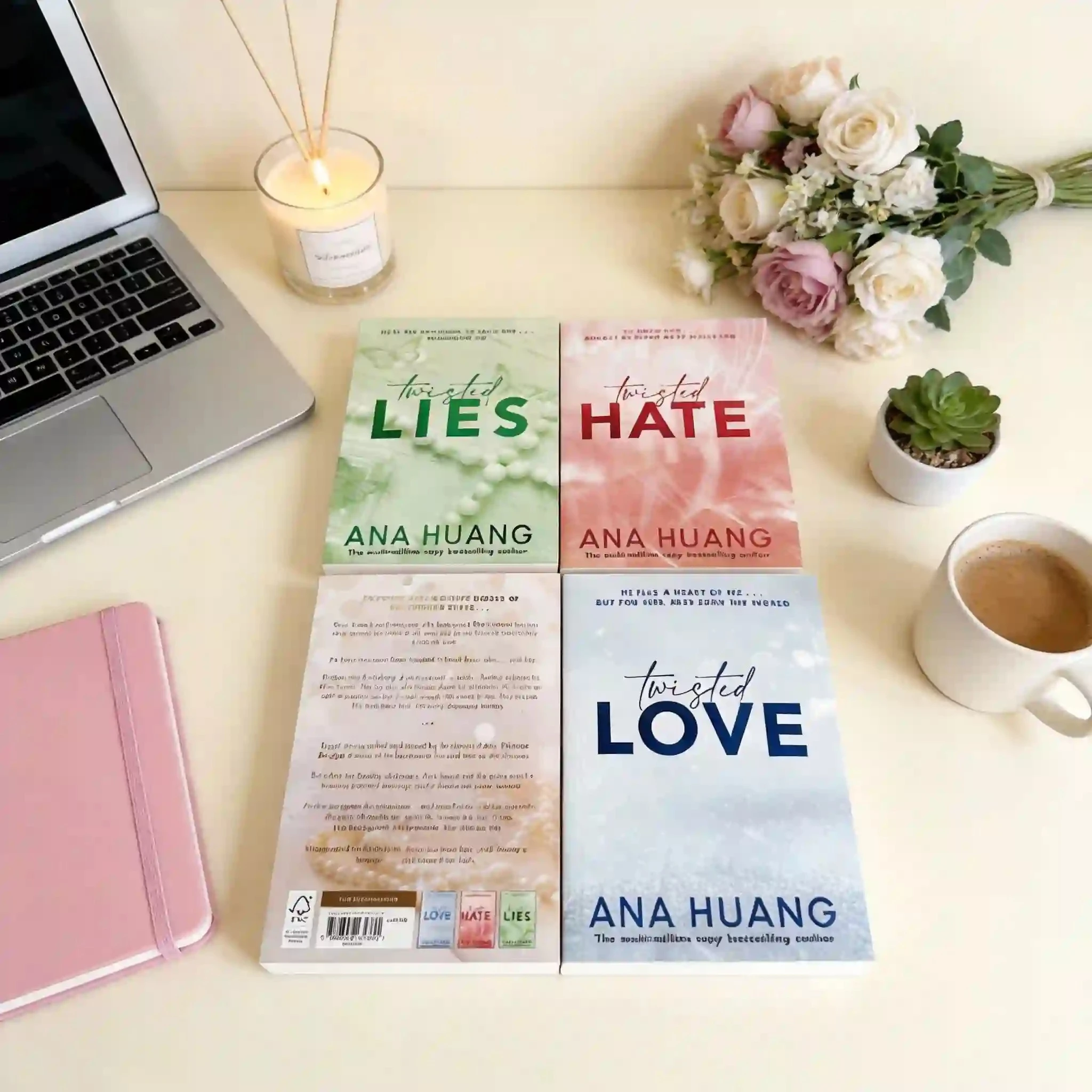 Twisted Series 4-Book Set By Ana Huang - Contemporary Romance Fiction Novels for Romance Story Lovers
Twisted Series 4-Book Set By Ana Huang - Contemporary Romance Fiction Novels for Romance Story Lovers