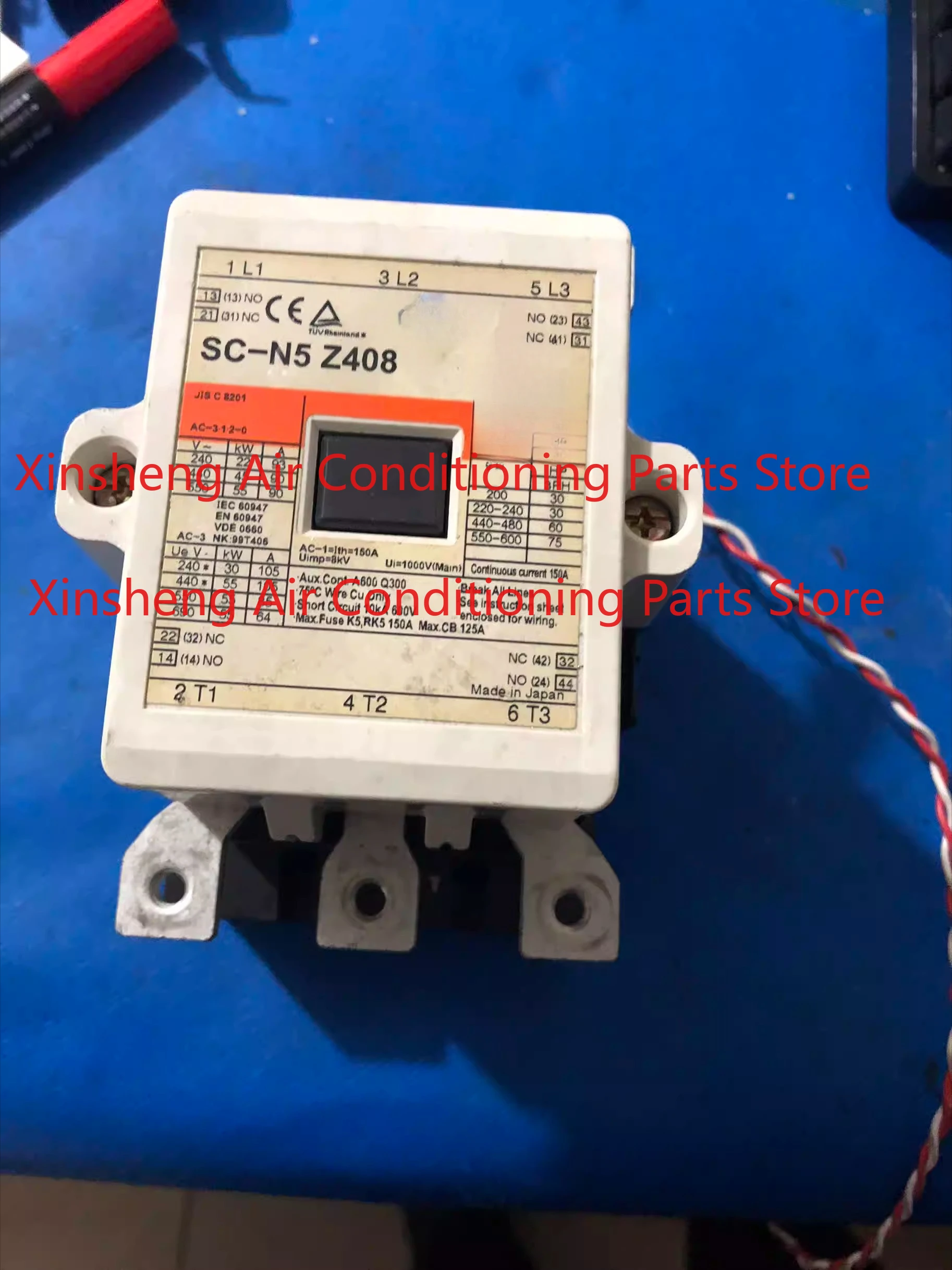 The Fuji contactor 220v DC24V disassembled on the SC-N5 Z408 inverter is available.
The Fuji contactor 220v DC24V disassembled on the SC-N5 Z408 inverter is available.