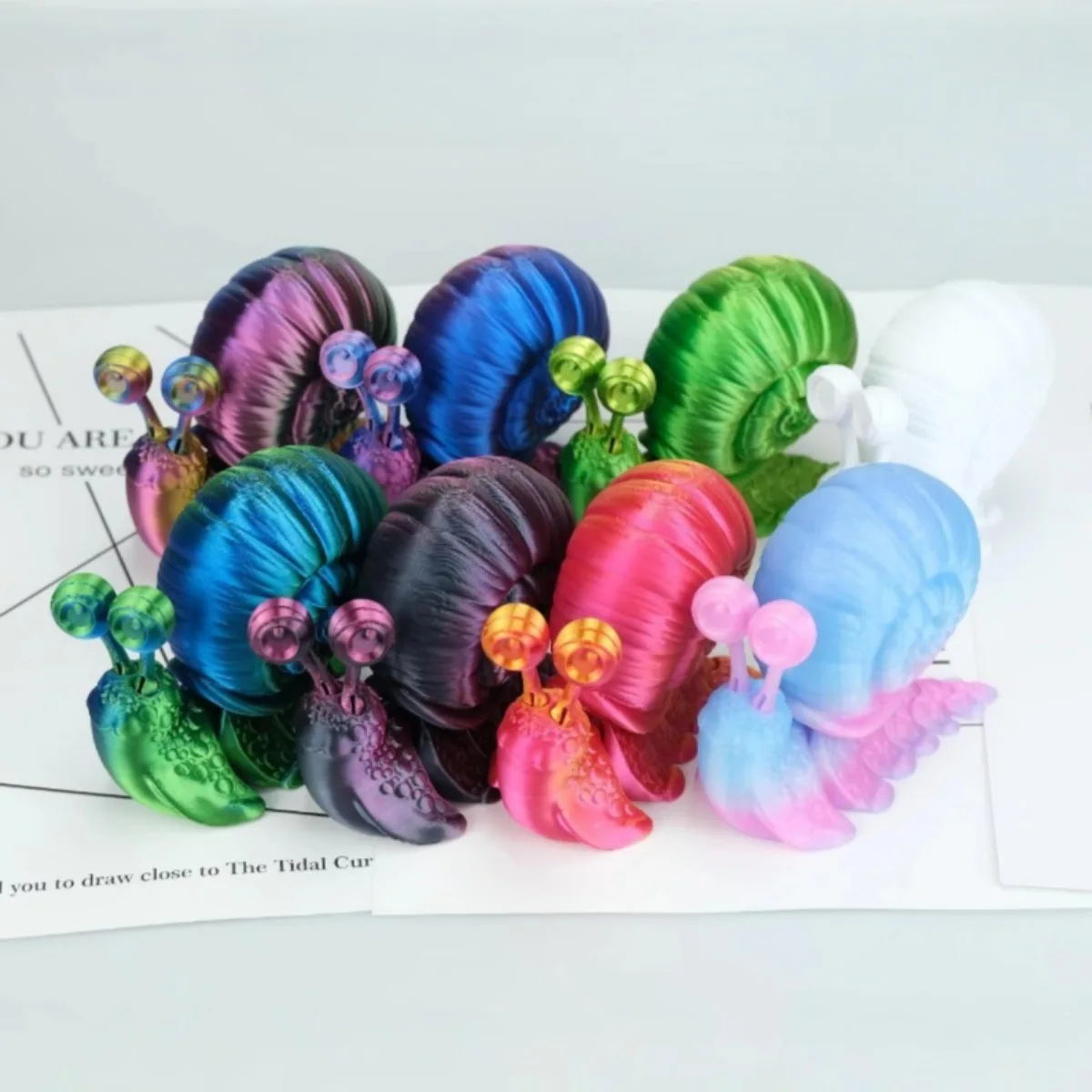 10cm Creative Colorful Snail Toys,Stress Relief Desk Toy for School & Office,Holiday Gift,Christmas,Outdoor Decor,Kid Toy Gift
10cm Creative Colorful Snail Toys,Stress Relief Desk Toy for School & Office,Holiday Gift,Christmas,Outdoor Decor,Kid Toy Gift
