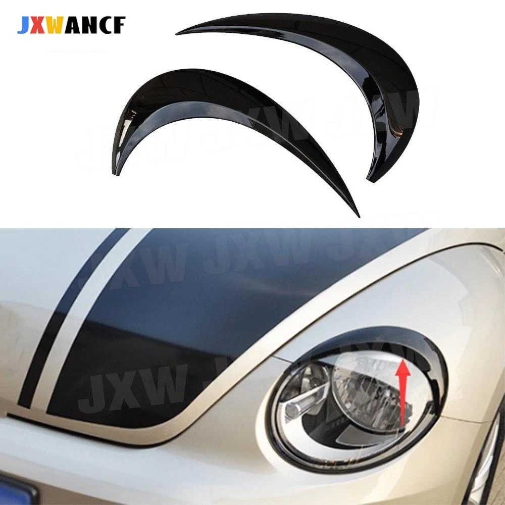 JXWANCF ABS Front Headlamp Eyelids Eyelashs Covers For VW Beetle A5 2012 - 2018 Head light Eyebrows Trim Decoration Stickers
JXWANCF ABS Front Headlamp Eyelids Eyelashs Covers For VW Beetle A5 2012 - 2018 Head light Eyebrows Trim Decoration Stickers