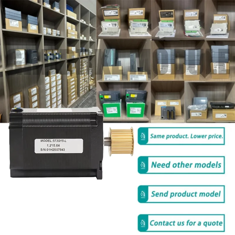 3-phase Stepper 573S15-L 1.5NM NEMA23 5.8A Length 76mm Shaft 8mm
3-phase Stepper 573S15-L 1.5NM NEMA23 5.8A Length 76mm Shaft 8mm