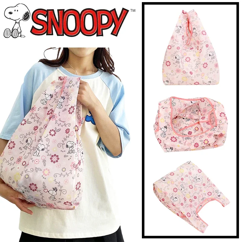 Snoopy Cartoon Japanese Style Storage Pouch Anime Large Capacity Shopping Bag Environmental Protection Women Supermarket Bag
Snoopy Cartoon Japanese Style Storage Pouch Anime Large Capacity Shopping Bag Environmental Protection Women Supermarket Bag