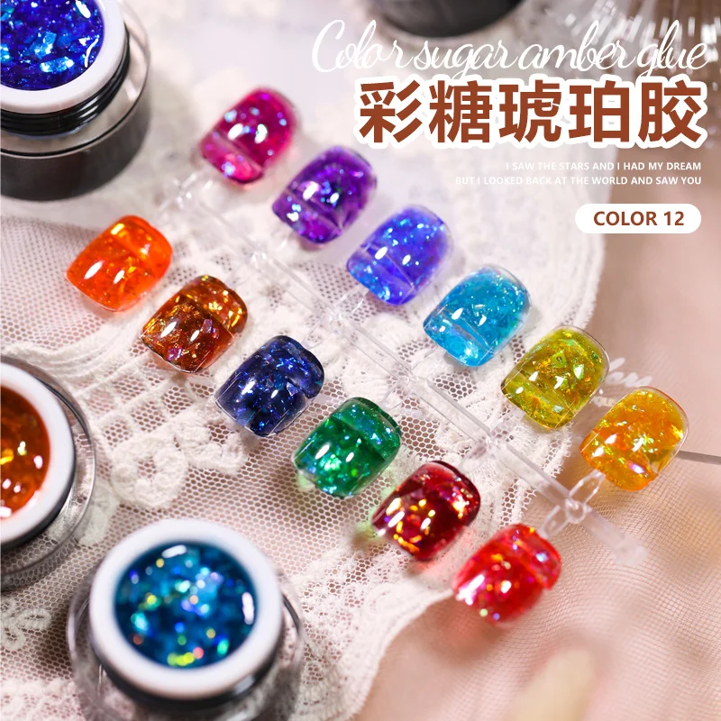 Vendeeni Nail Art Popular New Style 12colors Candy Aurora Amber Gel Nail Gel for Salon Professional Gel Nail Polish
Vendeeni Nail Art Popular New Style 12colors Candy Aurora Amber Gel Nail Gel for Salon Professional Gel Nail Polish