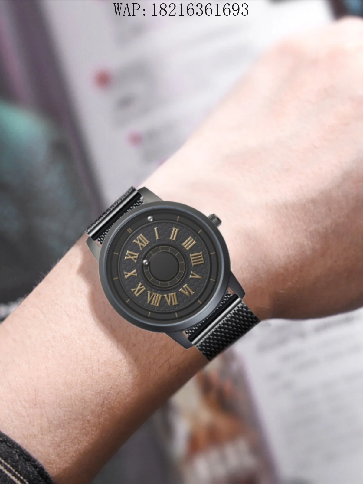 2026new No pointer concept business quartz watch magnetic levitation bead
2026new No pointer concept business quartz watch magnetic levitation bead