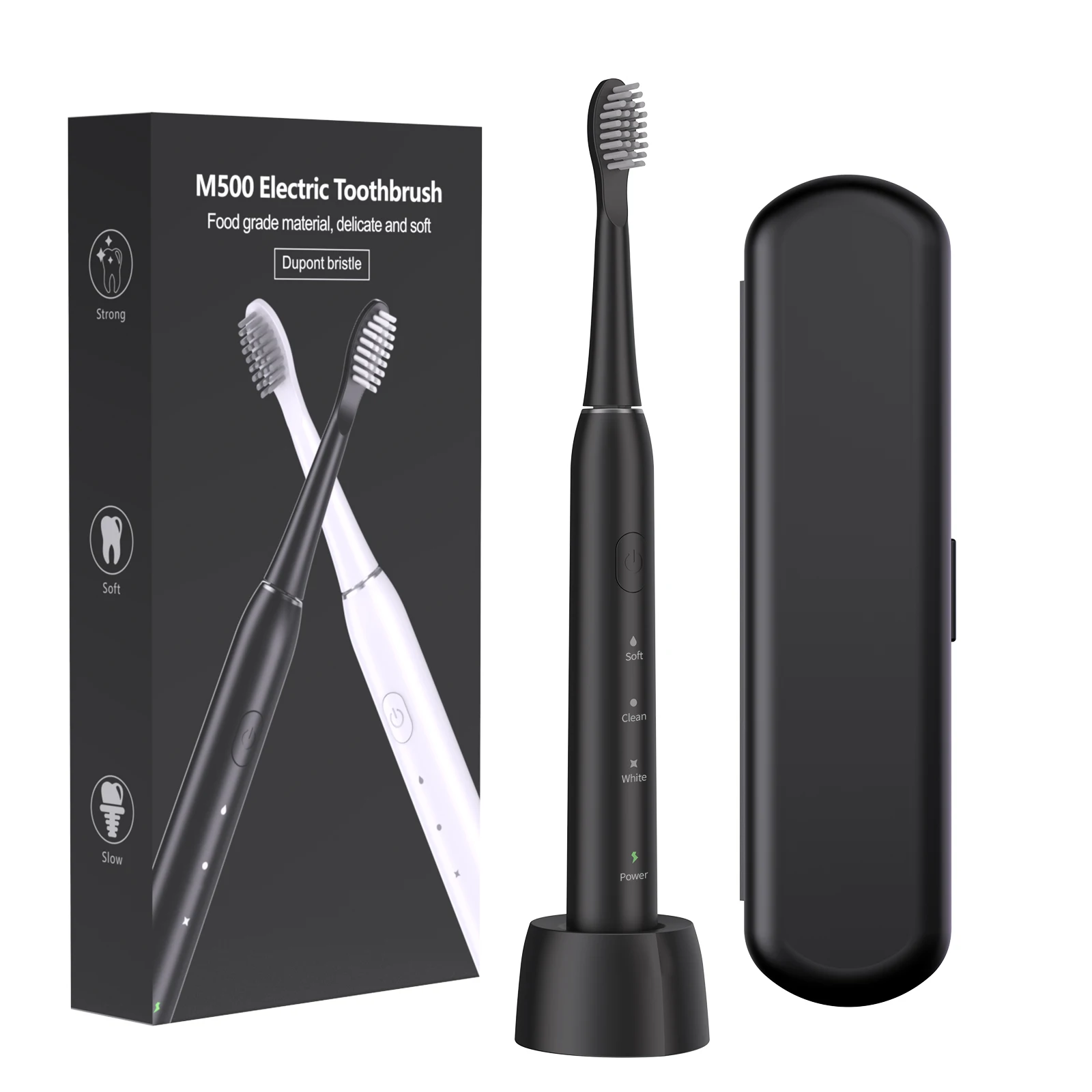 LANDOT Sonic Electric Toothbrush, 42000VPM 3 Modes, IPX7 Waterproof Wireless Charging Smart Timer Oral Cleaner
LANDOT Sonic Electric Toothbrush, 42000VPM 3 Modes, IPX7 Waterproof Wireless Charging Smart Timer Oral Cleaner