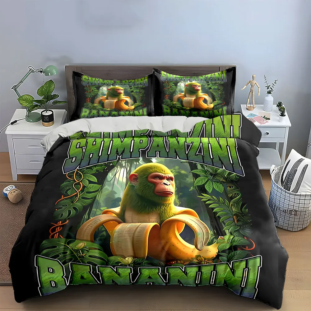 "Jungle Theme Home Decor Set" Bedding Set with 1 Duvet Cover 2 Pillowcases Single Double King Queen, Gift
"Jungle Theme Home Decor Set" Bedding Set with 1 Duvet Cover 2 Pillowcases Single Double King Queen, Gift
