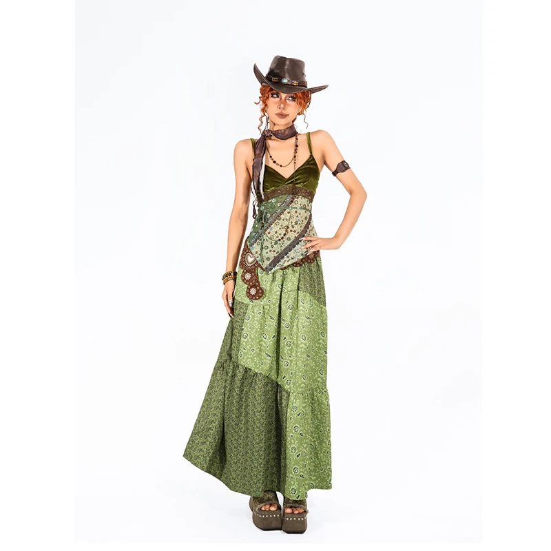 Новое поступление 202, летняя женская повседневная свободная винтажная лоскутная юбка трапециевидной формы с высокой талией, асимметричные юбки до щиколотки T142
Новое поступление 202, летняя женская повседневная свободная винтажная лоскутная юбка трапециевидной формы с высокой талией, асимметричные юбки до щиколотки T142