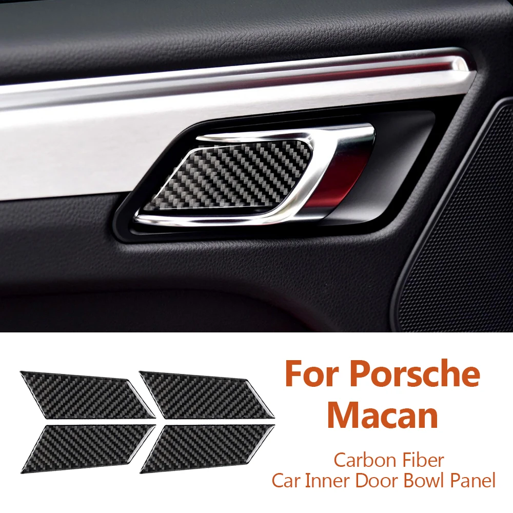 For Porsche Macan Carbon Fiber Car Inner Door Bowl Panel Decorative Stickers Car-Styling Auto Interior Strip Modify Accessories
For Porsche Macan Carbon Fiber Car Inner Door Bowl Panel Decorative Stickers Car-Styling Auto Interior Strip Modify Accessories
