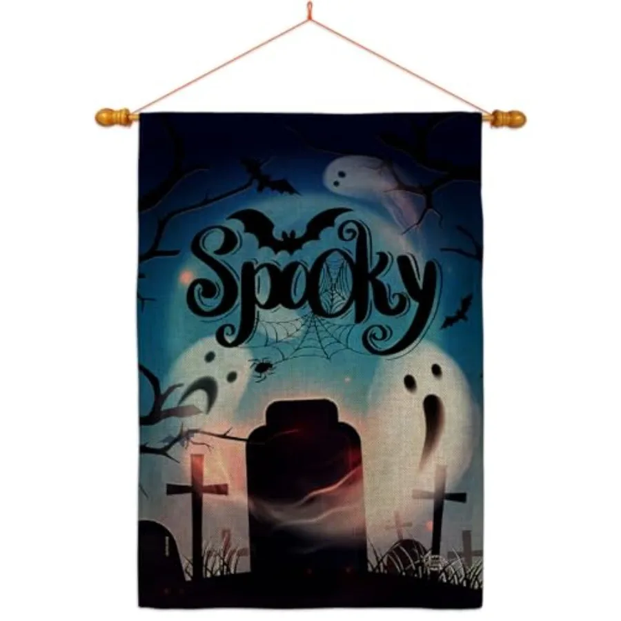 Halloween Tapestry Wood Dowel Set Rod Home Applique Banner Textile Poster Flag Pole Room Wall Scroll Hanging Spooky Night Indoo
Halloween Tapestry Wood Dowel Set Rod Home Applique Banner Textile Poster Flag Pole Room Wall Scroll Hanging Spooky Night Indoo