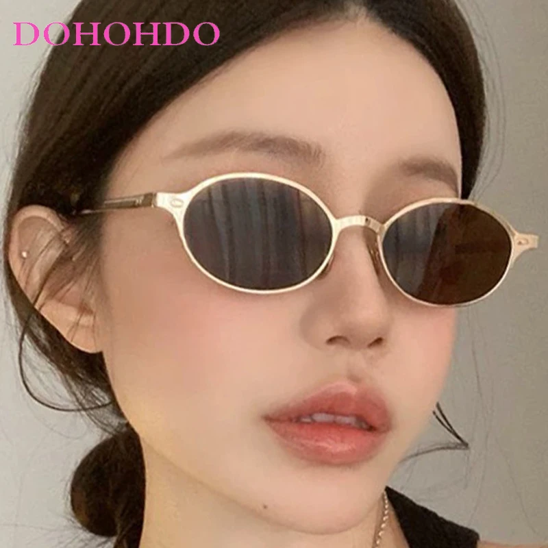 Small Oval Punk Sunglasses Women Men Metal Frame Hip Hop Sun Glasses Female Driving Travel Eyewear UV400 Очки Солнечные Женские
Small Oval Punk Sunglasses Women Men Metal Frame Hip Hop Sun Glasses Female Driving Travel Eyewear UV400 Очки Солнечные Женские