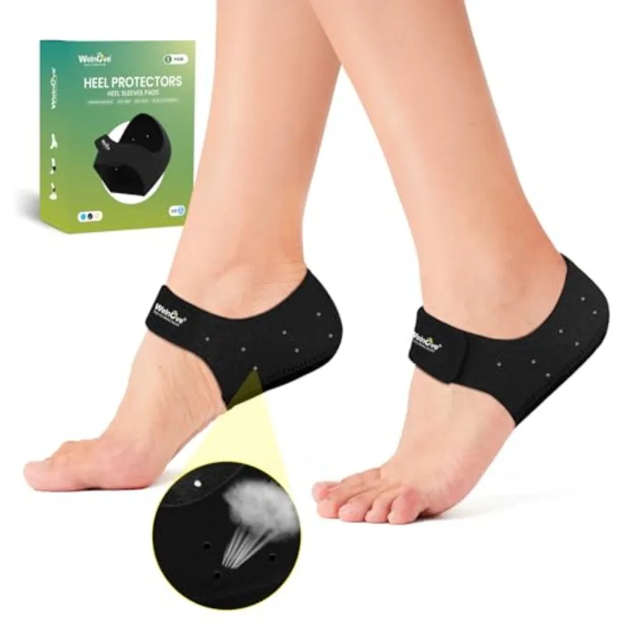 Gel Heel Protector Cups, Inserts Pads for Women Men, Plantar Fasciitis, Heels Spur Pain Relief, Achilles Tendonitis Dry Cracked
Gel Heel Protector Cups, Inserts Pads for Women Men, Plantar Fasciitis, Heels Spur Pain Relief, Achilles Tendonitis Dry Cracked