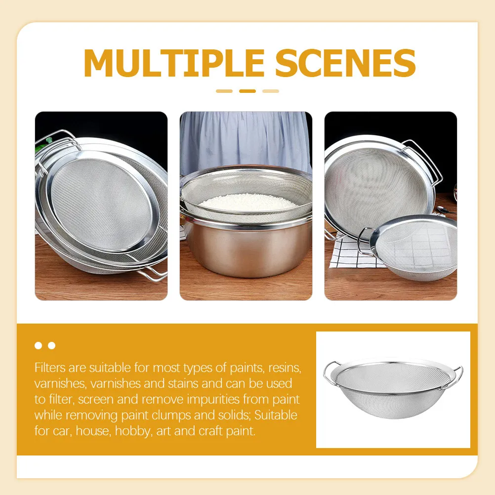 Мелкоячеистый сетчатый фильтр-сетка из нержавеющей стали для ведер, предотвращающий засорение, для безвоздушных распылителей
Мелкоячеистый сетчатый фильтр-сетка из нержавеющей стали для ведер, предотвращающий засорение, для безвоздушных распылителей