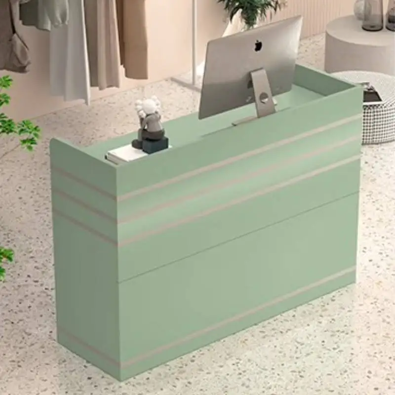 Brown Green Reception Desks Checkout Storage Luxury Modern Reception Desks Classic Corner Recepcion Mostrador Office Furniture
Brown Green Reception Desks Checkout Storage Luxury Modern Reception Desks Classic Corner Recepcion Mostrador Office Furniture