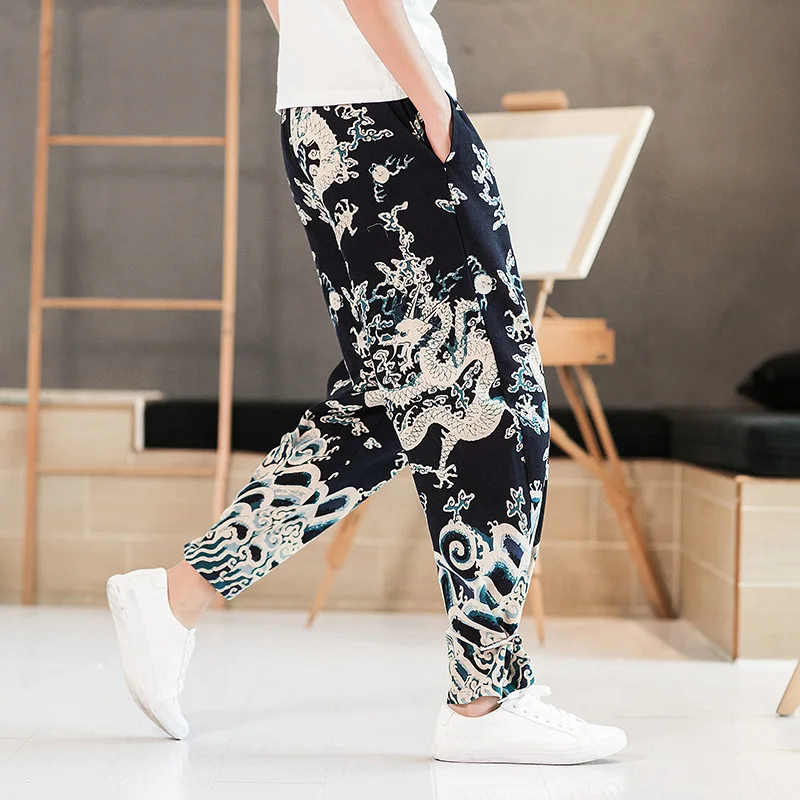 Plus Size Men Yoga Pants Loose Wide Leg Harem Baggy Sweatpants Dragon Printed Running Jogger Fitness Workout Casual Pant
Plus Size Men Yoga Pants Loose Wide Leg Harem Baggy Sweatpants Dragon Printed Running Jogger Fitness Workout Casual Pant