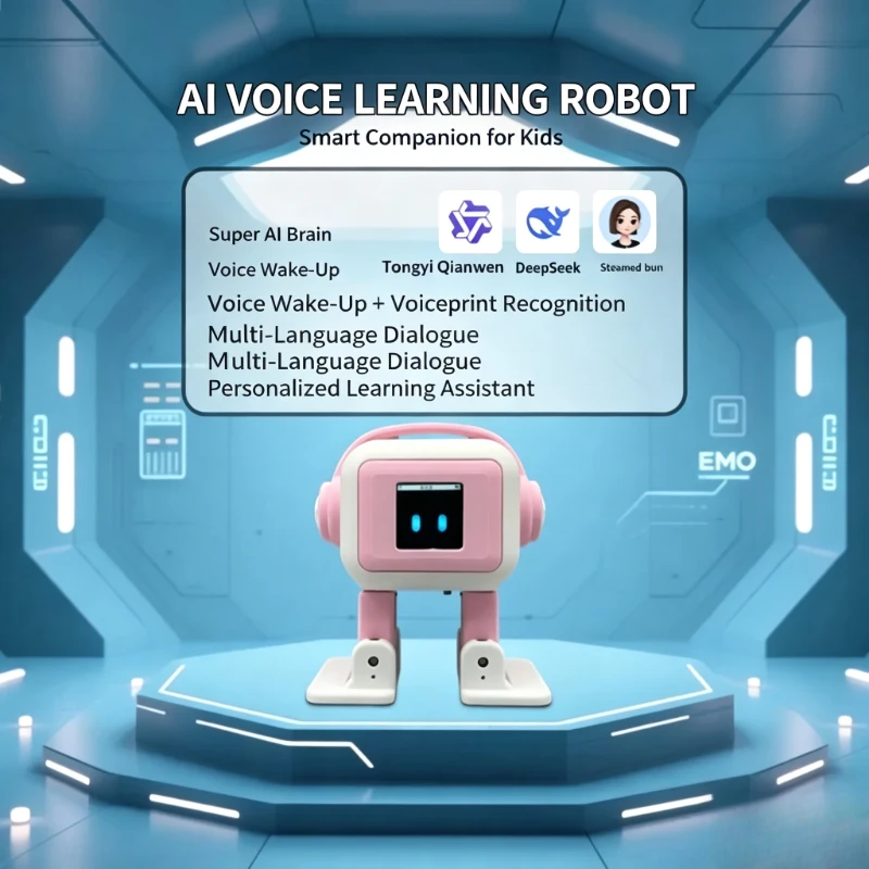 Smart Emotional AI Robot Toy Voice Control Sensing Interactive Electronic Pet Entertainment Toy Perfect Gift For All Ages Boys
Smart Emotional AI Robot Toy Voice Control Sensing Interactive Electronic Pet Entertainment Toy Perfect Gift For All Ages Boys