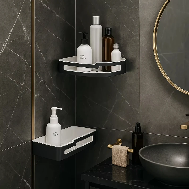 Black Premium Bathroom Accessories Accessories and Bathroom Accessories Hardware Set Shower Caddy Suspension
Black Premium Bathroom Accessories Accessories and Bathroom Accessories Hardware Set Shower Caddy Suspension
