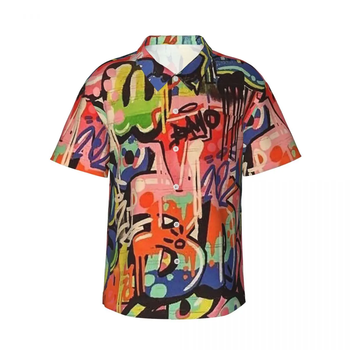 Urban Pattern Hip Hop Graffiti Street Art Men's Shirts Hawaiian Short Sleeve Shirt Fashion Button Tops for Summer Beach
Urban Pattern Hip Hop Graffiti Street Art Men's Shirts Hawaiian Short Sleeve Shirt Fashion Button Tops for Summer Beach