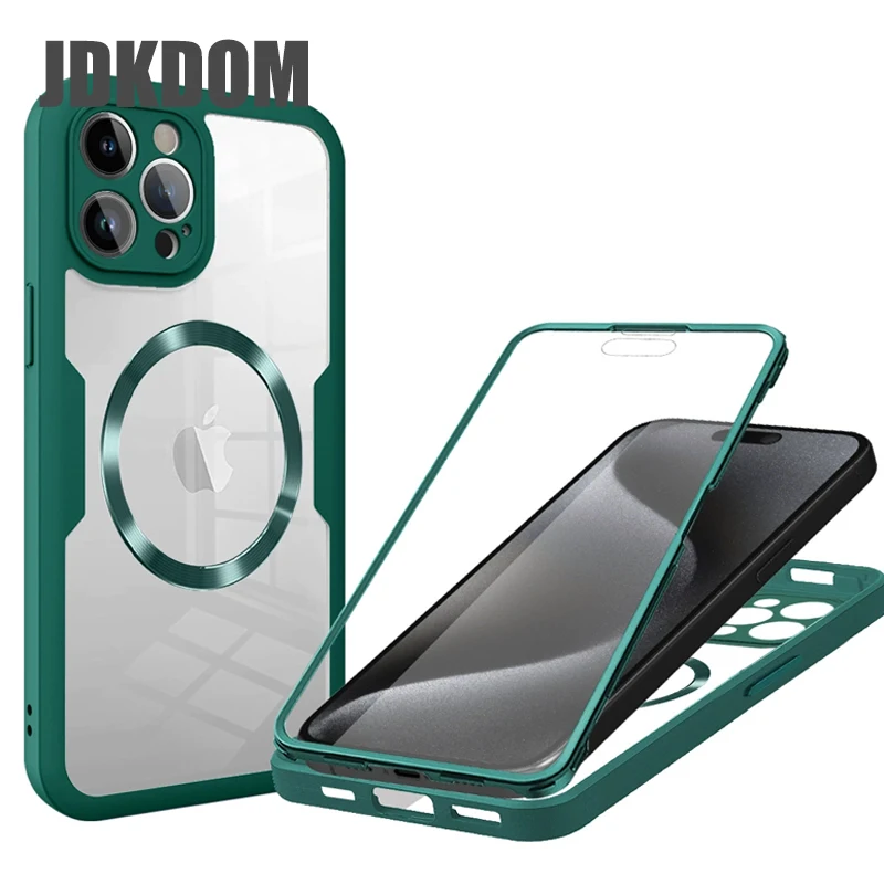 Противоударный магнитный чехол JDKDOM с полным покрытием для iPhone 17, Air 16, 15, 14 Plus, 13, 12, 11 Pro Max, прозрачный чехол для iPhone 16e
Противоударный магнитный чехол JDKDOM с полным покрытием для iPhone 17, Air 16, 15, 14 Plus, 13, 12, 11 Pro Max, прозрачный чехол для iPhone 16e