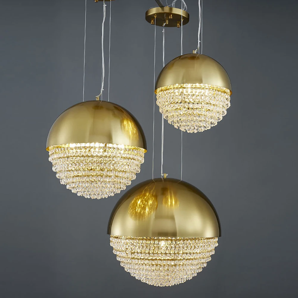 Modern Luxury Crystal Chandelier Pendant Lights Staircase Cafe Restaurant Living Room Bedroom Kitchen Decor Lamps Lighting
Modern Luxury Crystal Chandelier Pendant Lights Staircase Cafe Restaurant Living Room Bedroom Kitchen Decor Lamps Lighting