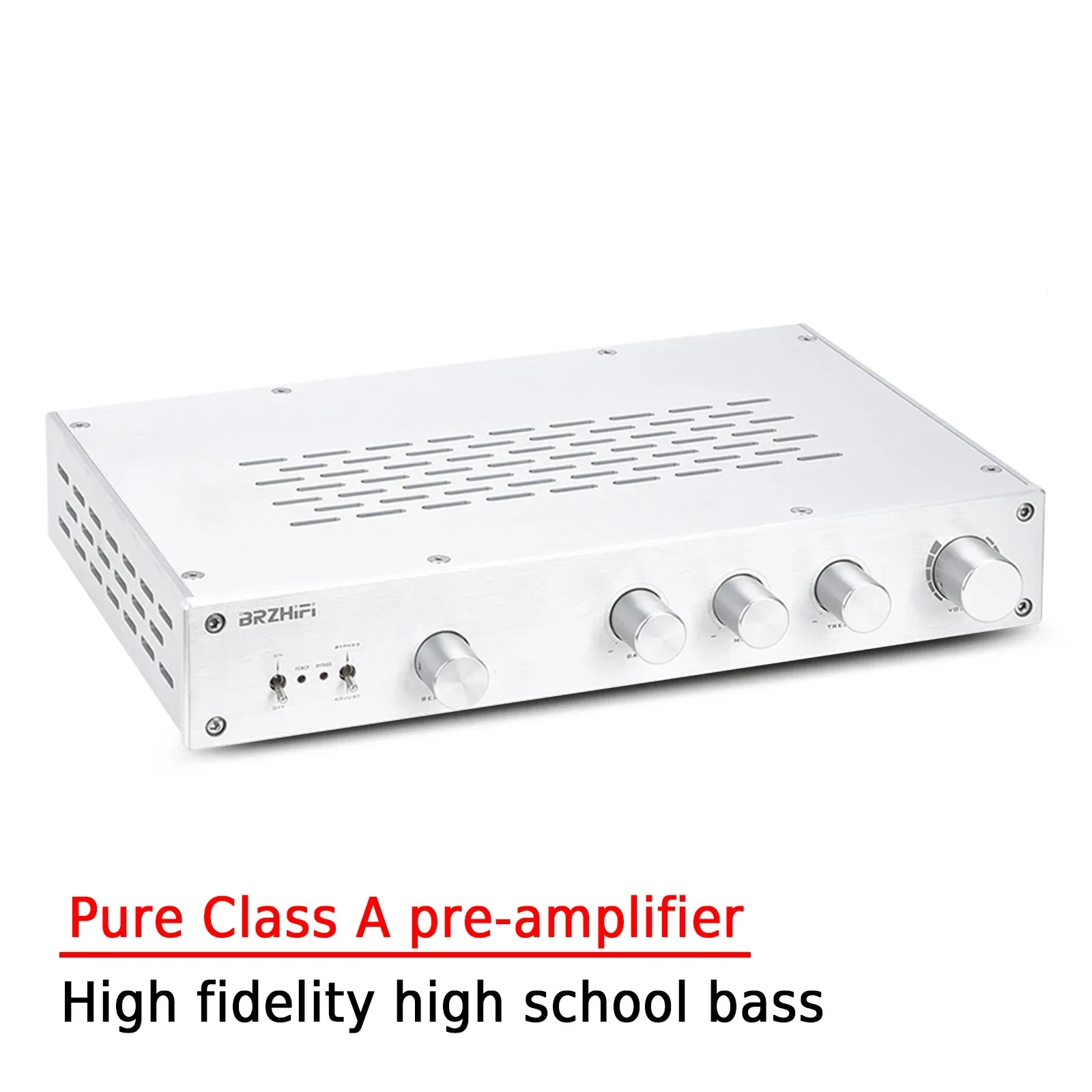 AMXEKR Pure Class A Pre-Fever Pre-Audio Amplifier High Fidelity High Medium Low Tone Gain Regulating Home Amplifier
AMXEKR Pure Class A Pre-Fever Pre-Audio Amplifier High Fidelity High Medium Low Tone Gain Regulating Home Amplifier