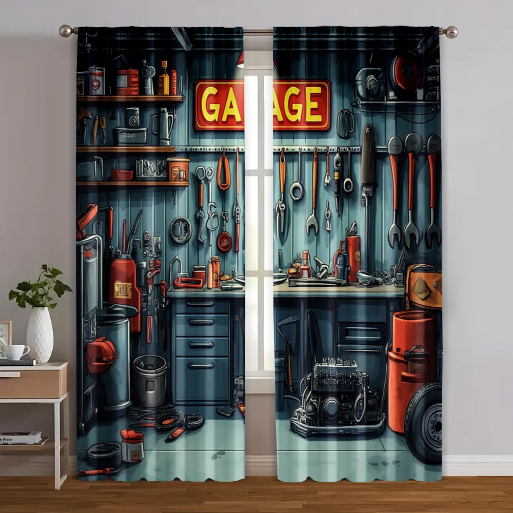2pcs, Curtain Set Pattern Curtains Car Repair Polyester Machine Washable Polyester (without rod) Stuff Clearance Use for Bedroom
2pcs, Curtain Set Pattern Curtains Car Repair Polyester Machine Washable Polyester (without rod) Stuff Clearance Use for Bedroom