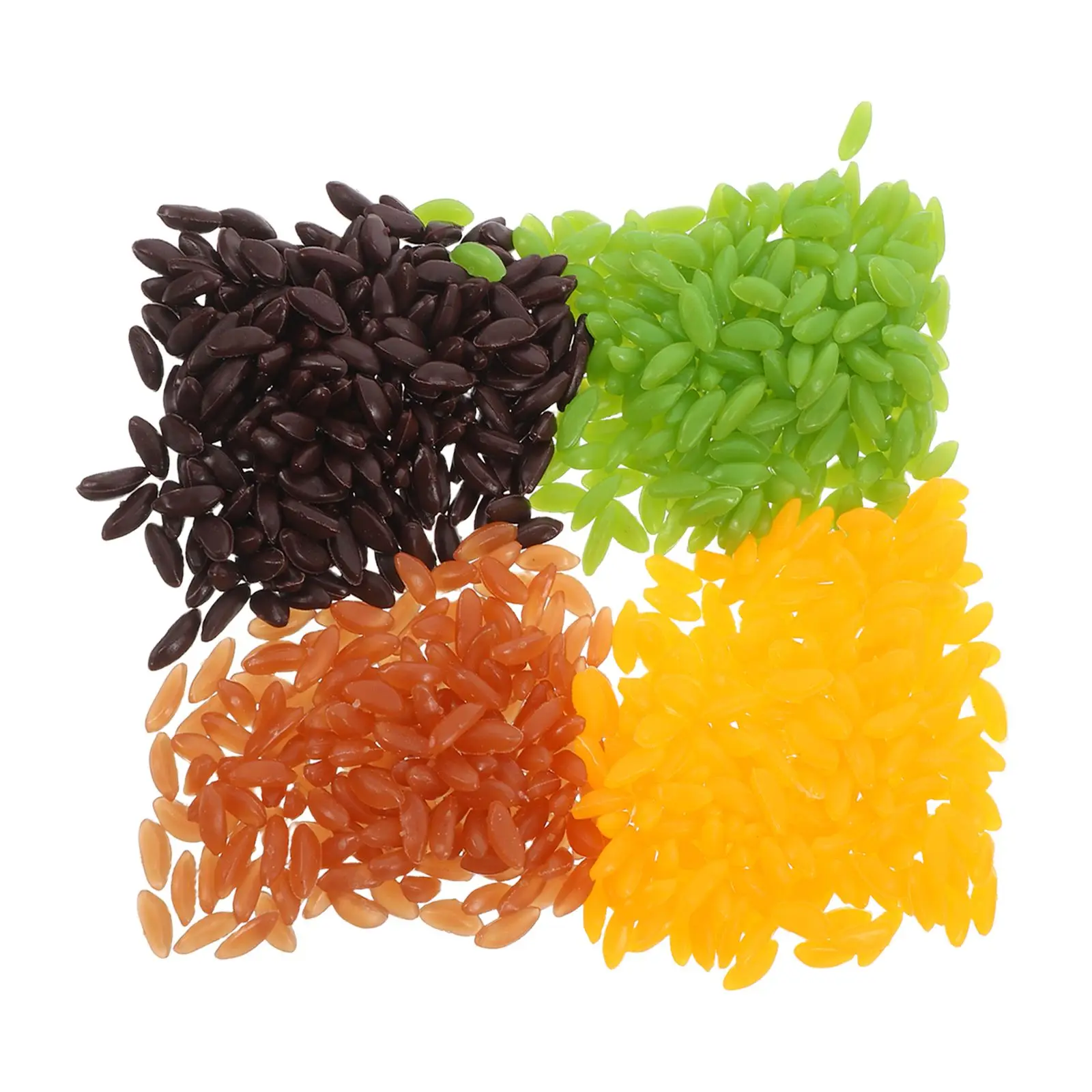 Artificial Rice Model Colored Grains Realistic Kitchen Cabinet Display Fake Food Decorations Plastic Fruits Sushi Props
Artificial Rice Model Colored Grains Realistic Kitchen Cabinet Display Fake Food Decorations Plastic Fruits Sushi Props