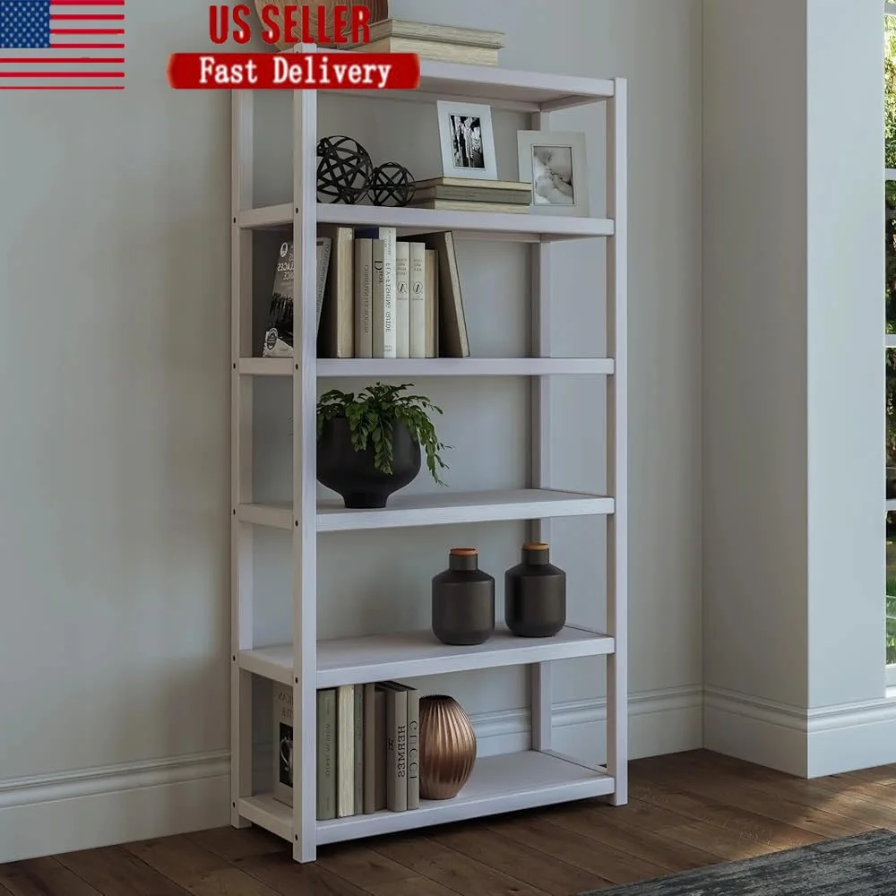 72 Inch Solid Pine Bookcase 6 Shelves Easy Assembly Non Toxic Furniture Ideal Living Room Bedroom Hallway
72 Inch Solid Pine Bookcase 6 Shelves Easy Assembly Non Toxic Furniture Ideal Living Room Bedroom Hallway